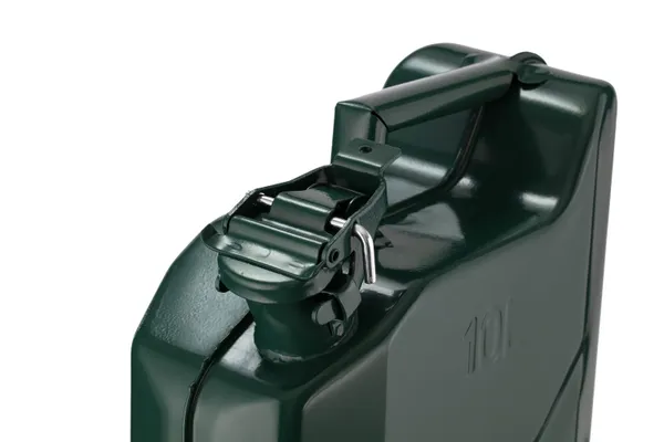 Канистра 2E топливная вертикальная 10л металл 0.8мм, 2.3кг, зеленый отзывы