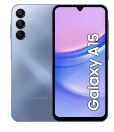 Смартфон Samsung Galaxy A15 (A155) 6.5" 8/256ГБ, 2SIM, 5000мА•год, синій