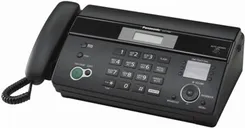 Проводной факс Panasonic KX-FT984UA-B, чёрный (термобумага) фото