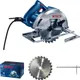 Пила дискова Bosch GKS 140 1400Вт 184мм 3.7кг 20мм + пиляльний диск Eco for wood