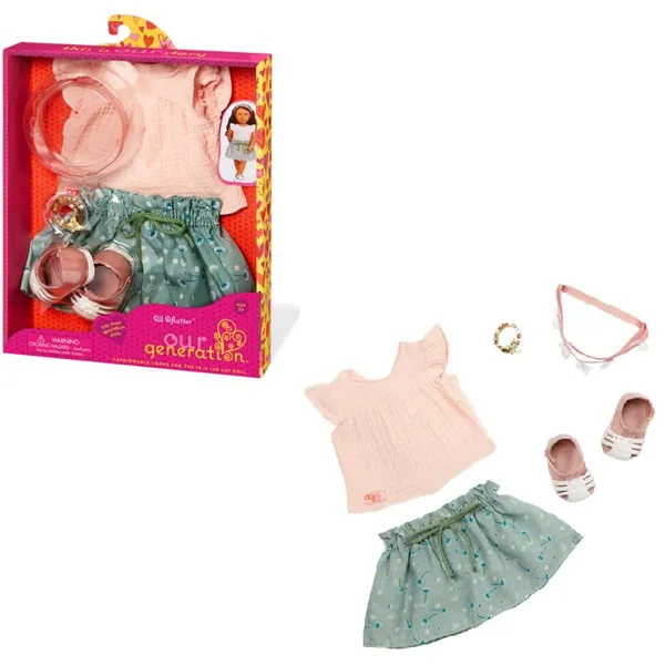 Набор одежды для кукол Our Generation с юбкой для прогулки