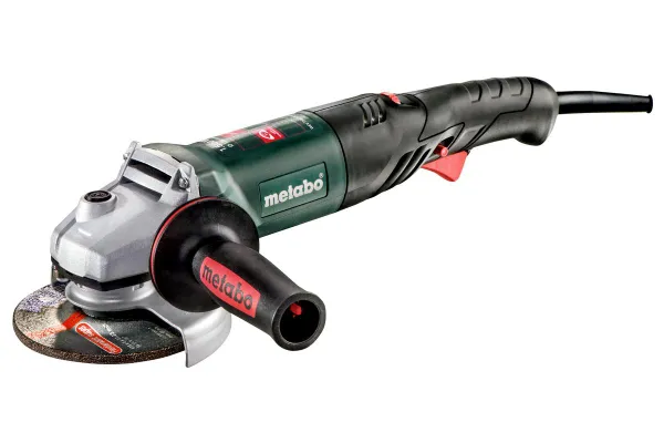 Шлифмашина угловая Metabo WEV 1500-125 RT, 125мм, 1500Вт, 3500-11000об/мин, М14, 2.4кг