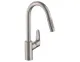 Смеситель для кухни Hansgrohe Focus M41, дл.излива - 235мм, вытяжной, 1 рычаг, KM240, сталь