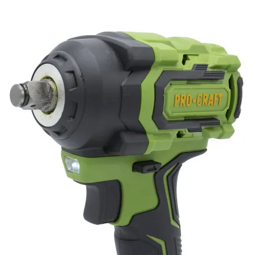 Купити Гайковерт акумуляторний безщітковий 550 Нм Procraft PWA18 ударний (без АКБ та ЗП) зі знижкою