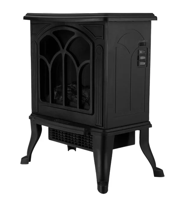 Камин электрический, декоративный Neo Tools, 30м кв, 1500Вт, керамический нагрев. элемент (PTC), чёрный цена в Украине