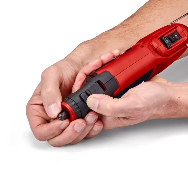 Купити Шліфувально-гравірувальний пристрій Einhell TC-MT 150E 150Вт 10000-35000об/хв гнучкий вал, набір насадок 0.56кг