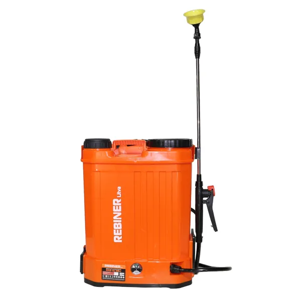 Обприскувач акумуляторний 12 л Rebiner RAS-12/20Li (без АКБ та ЗП) ціна в Україні