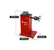 Полуавтоматический балансировочный станок REDATS W-100 (ALU3, 230 V) цена в Украине