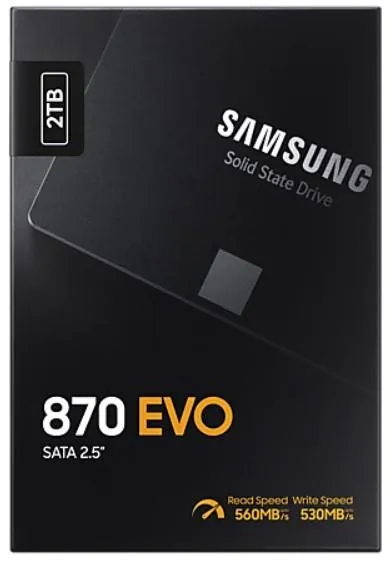 Накопичувач SSD Samsung 2.5" 2TB SATA 870EVO