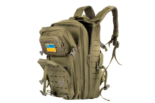 Рюкзак тактический 2E Tactical, 36L, зеленый фото №11