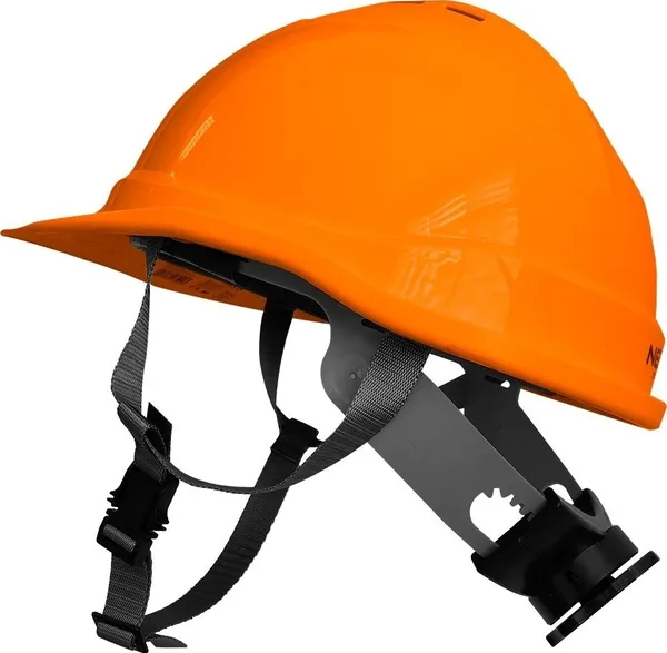 Каска защитная Neo Tools, пластик ABS, пряжка для регулировки, оранжевый. отзывы