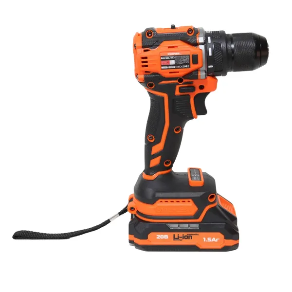 Бесщеточный аккумуляторный шуруповерт Rebiner RAD-18BL в кейсе (2 АКБ) заказать