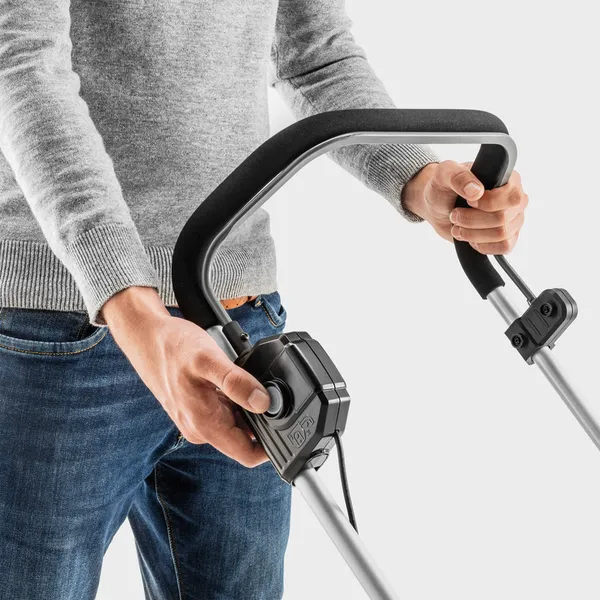 Купить Газонокосилка аккумуляторная Karcher LMO 2-18 Battery 18В 32см акб 1х5А-ч 25-60мм