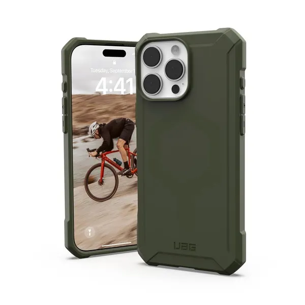 Чохол UAG для iPhone 16 Pro Max, Essential Armor Magsafe, Olive Drab