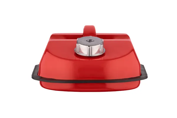 Купить Канистра 2E топливная горизонтальная 5л металл 0.6мм, 1.5кг, красный