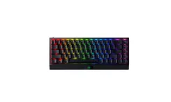 Клавиатура механическая Razer BlackWidow V3 Mini HyperSpeed 68key, Green Switch, USB-A/WL/BT, EN/RU, RGB, чёрный фото