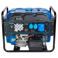 Генератор бензиновый EnerSol 230В 5/5.5кВт электростартер двигатель EnerSol ES-390G 78.4кг фото