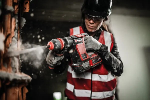 Молоток отбойный аккумуляторный Einhell TP-DH 18/4 Li BL - Solo бесщеточный 18Вт 4Дж 4600уд/мин 2.88кг без АКБ и ЗП купить онлайн