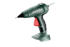 Пистолет клеевой Metabo HK 18 LTX 20, 18В, стержни 11мм, подача 20г/мин, 200/130 градусов, 0.4кг, без АКБ и ЗП фото