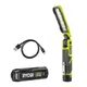 Ліхтар інспекційний акумуляторний Ryobi USB Lithium RLI4-120G, 4В, 2А·год, 650лм, 3 функції освітлення, магніт, затискач ціна в Україні