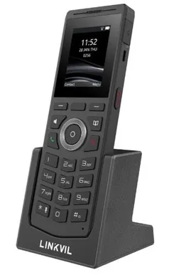 Трубка IP-DECT Fanvil W610D , кольоровий дисплей 2.0” 240x320 LCD, 4 SIP лінії, робота з DECT-базою W710D, підключення гарнітури через BT 5.0 або роз’єм 3,5 мм фото