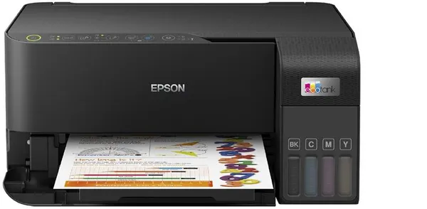 БФП ink color A4 Epson EcoTank L3550 33_20 ppm USB Wi-Fi 4 inks