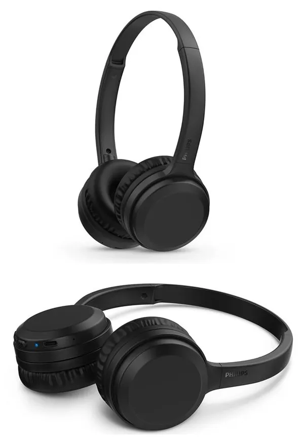 Навушники On-ear Philips TAH1108 BT 5.2, SBC, Wireless, Mic, Чорний