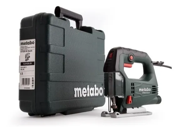 Лобзик Metabo STEB 65 QUICK, 450Вт, 600-3000об/мин, ход 18мм, кофр, 1.9кг отзывы