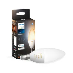 Лампа умная Philips Hue E14, 5.2W(40Вт), 2200K-6500K, Tunable white, ZigBee, Bluetooth, диммирование фото