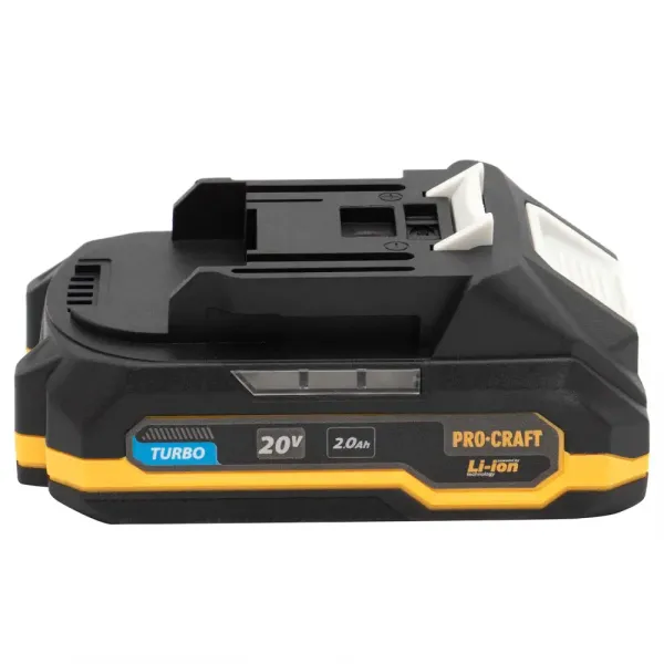 Комплект аккумулятор 20 В, 2 А/ч, 2 шт и зарядное устройство Procraft PBC-set1 заказать