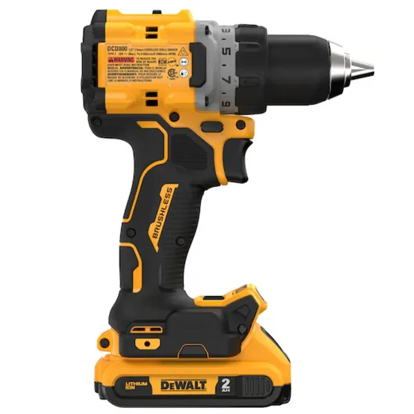 Купити Акумуляторний дриль-шурупокрут DeWALT DCD800D2 XR 20V MAX (АКБ + ЗП)