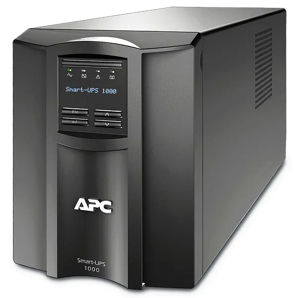 Источник бесперебойного питания APC Smart-UPS 1000VA/700W, LCD, USB, SmartConnect, 8xC13