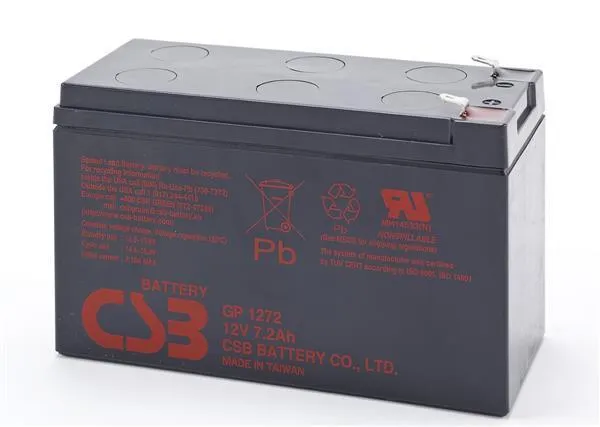 Аккумуляторная батарея CSB 12V 7.2Ah GP1272F2