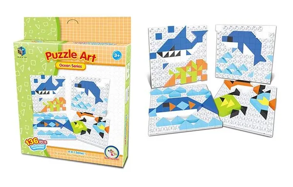 Пазл Same Toy Мозаїка Puzzle Art Ocean serias 136ел