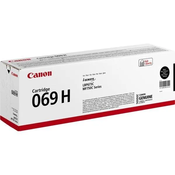 Картридж Canon 069H MF752Cdw/MF754Cdw/LBP673Cdw Black (7600 стор.)