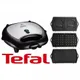 Мультимейкер Tefal Break time 700Вт, тефлон, 3 пластины, корпус-пластик, черно-серебристый