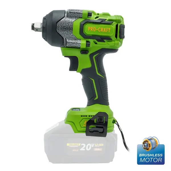 Аккумуляторный гайковерт Procraft PWA36 (без АКБ и ЗУ) цена в Украине