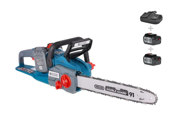 Пила ланцюгова акумуляторна Konner&Sohnen KS CS40V-14 40В(20+20В) акб 2х4А·год 35см 3.7кг купити в Україні