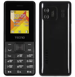 Мобільний телефон TECNO T301 1.77" 2SIM, 1150мА•год, чорний фото