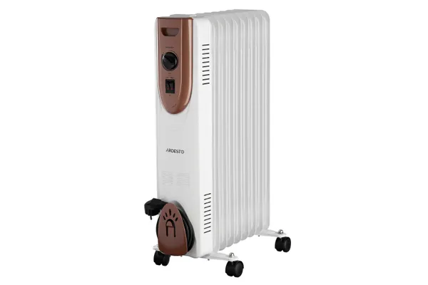 Масляный радиатор ARDESTO, 20м2, 2000Вт, мех. упр-ние, 9 секций, белый цена в Украине