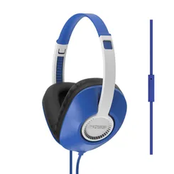 Навушники Over-Ear Koss UR23iK, 3.5 mini-jack, Mic, 1.2м, Синій фото