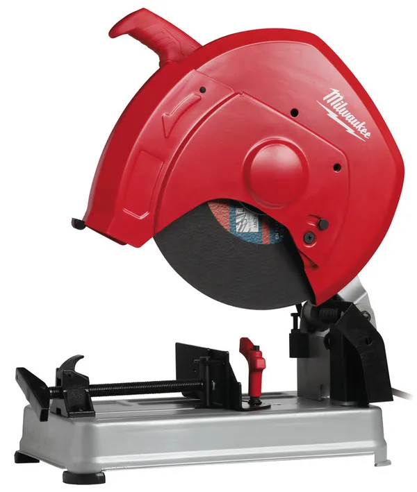 Пила монтажна відрізна по металу типу MILWAUKEE, CHS 355, 2300Вт, з абразивним диском купити в Україні