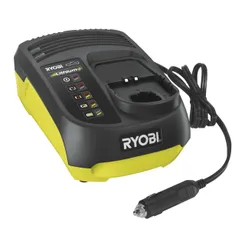 Зарядний пристрій Ryobi RC18118C 5133002893, ONE+ 18В, з живленням від автомобільної мережі 12В фото