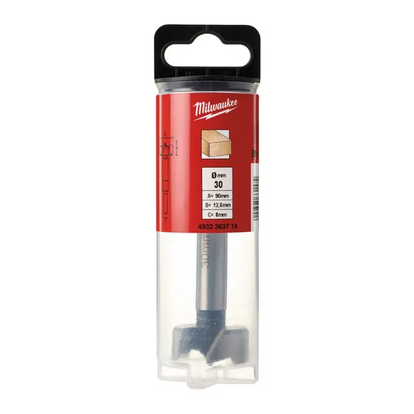 Свердло FORSTNER MILWAUKEE, діаметр 30х90мм цена в Украине