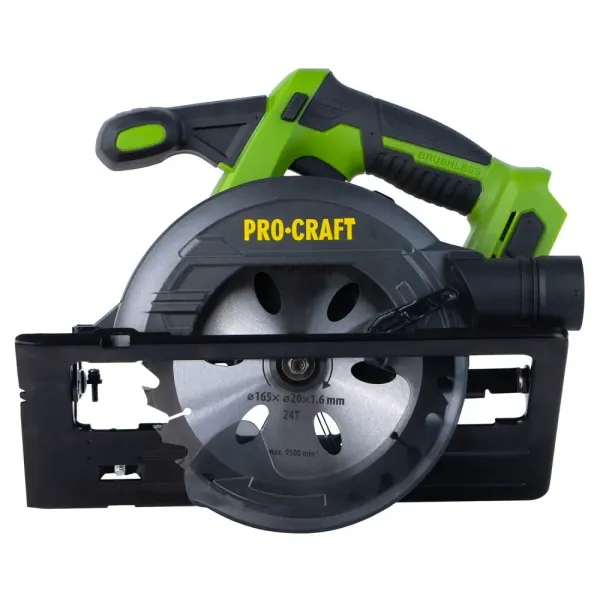 Замовити Акумуляторна циркулярна пила 165 мм Procraft PCA32 (без АБ та ЗП) з доставкою