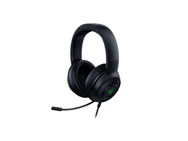 Гарнитура игровая Razer Kraken V3 X, 7.1, USB-A, RGB, 1.8м, чёрный