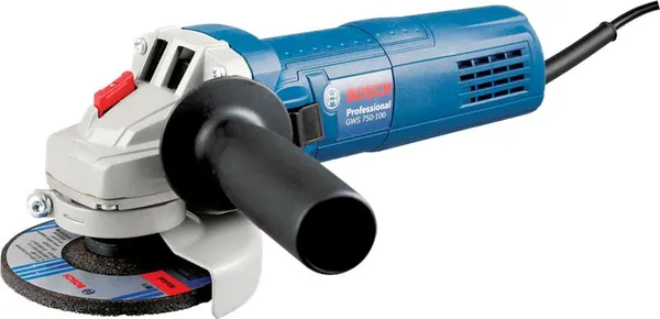 Шлифмашина угловая Bosch GWS 750S, 125мм, 750Вт, 2800-11000 об/мин, 1.8 кг