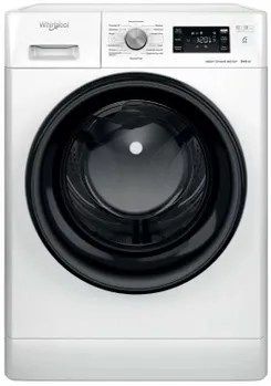 Стирально-сушильная машина Whirlpool фронтальная, 8(6)кг, 1400, A, 60см, дисплей, пар, инвертор, белый фото