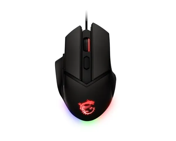 Миша MSI Clutch GM20 Elite GAMING Mouse RGB, USB-A, чорний