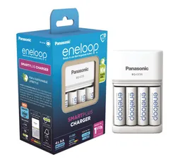 Зарядное устройство Smart-Quick  Charger + Аккумулятор Eneloop NI-MH AA 2000 мАч, 4 шт. фото